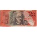 AUSTRALIA 2008 . TWENTY 20 DOLLAR BANKNOTE . STEVENS/HENRY . TRIPLE DIGITS 888